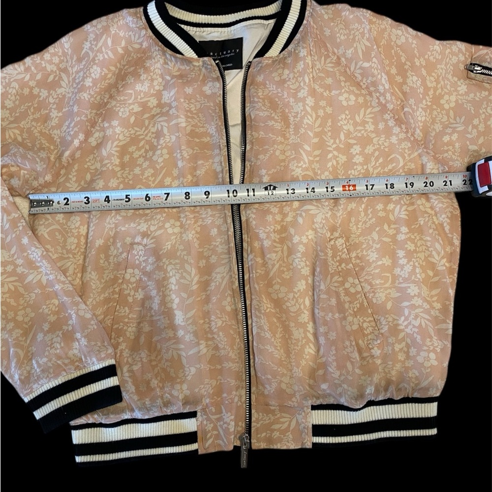 Sanctuary Light Pink Floral Bomber Jacket - Picture 2 of 3